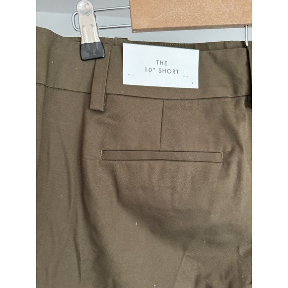 NWT Ann Taylor The 10" Short Olive Green Size 8 - Picture 6 of 7